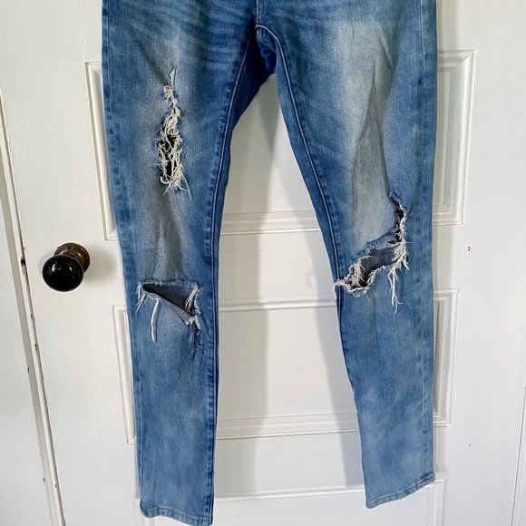 BLANK NYC Distressed Skinny Jeans Shopbop Size 26 - Picture 5 of 8